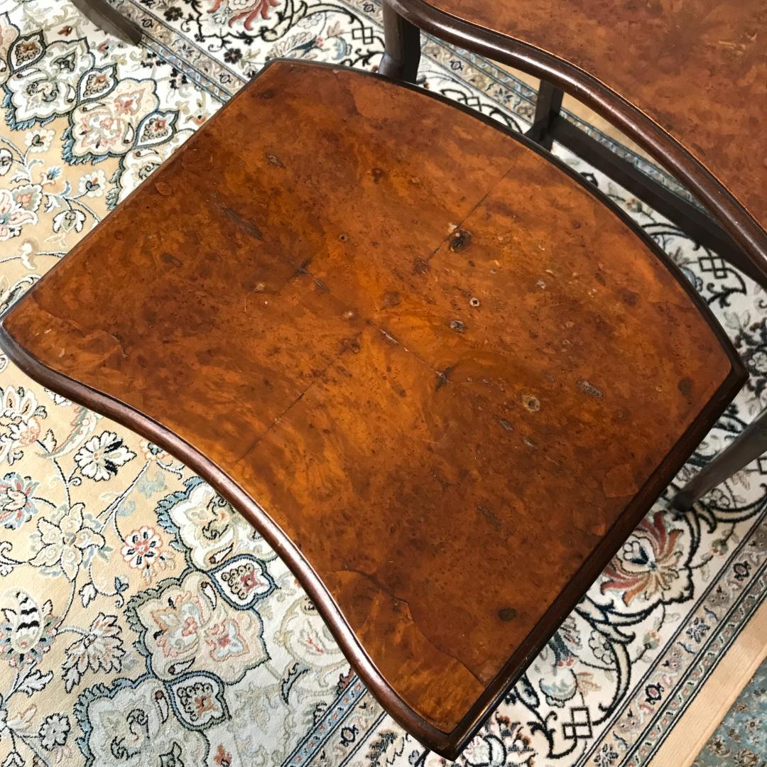 イギリス アンティーク ネストテーブル 3連