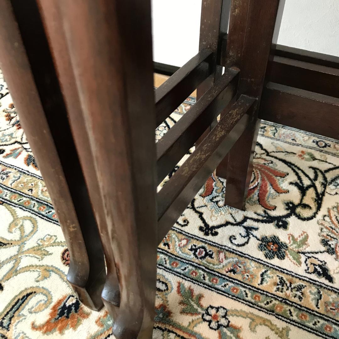 イギリス アンティーク ネストテーブル 3連