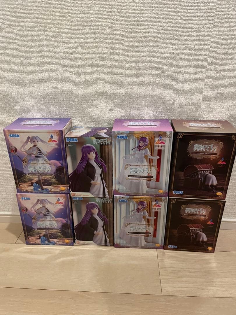 【新品未開封】葬送のフリーレン フィギュア 4種8点 まとめ売り