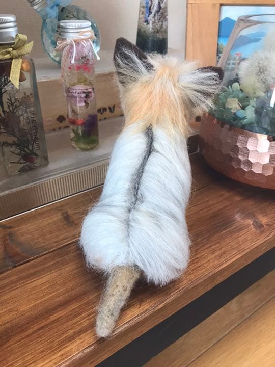 羊毛フェルト　ヨークシャテリア