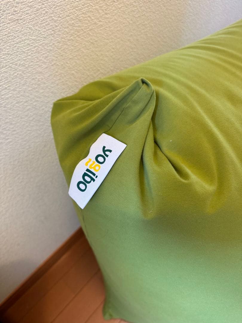 yoibo mini ビーズクッション ライムグリーン