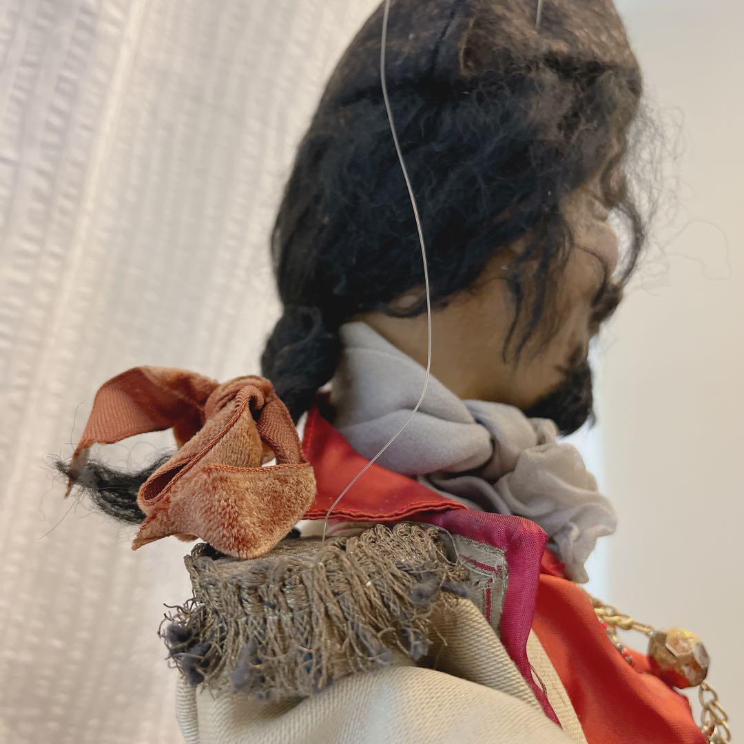 ハンドメイドマリオネット　海賊あやつり人形　ザルツブルグアンティーク