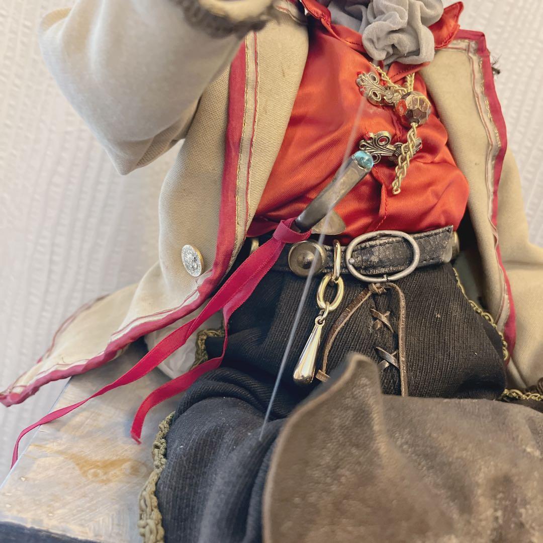 ハンドメイドマリオネット　海賊あやつり人形　ザルツブルグアンティーク