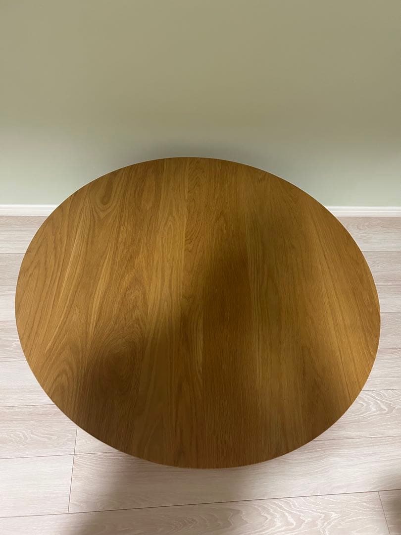 週末終了❣️リセノ100Φセンターテーブル リバー丸