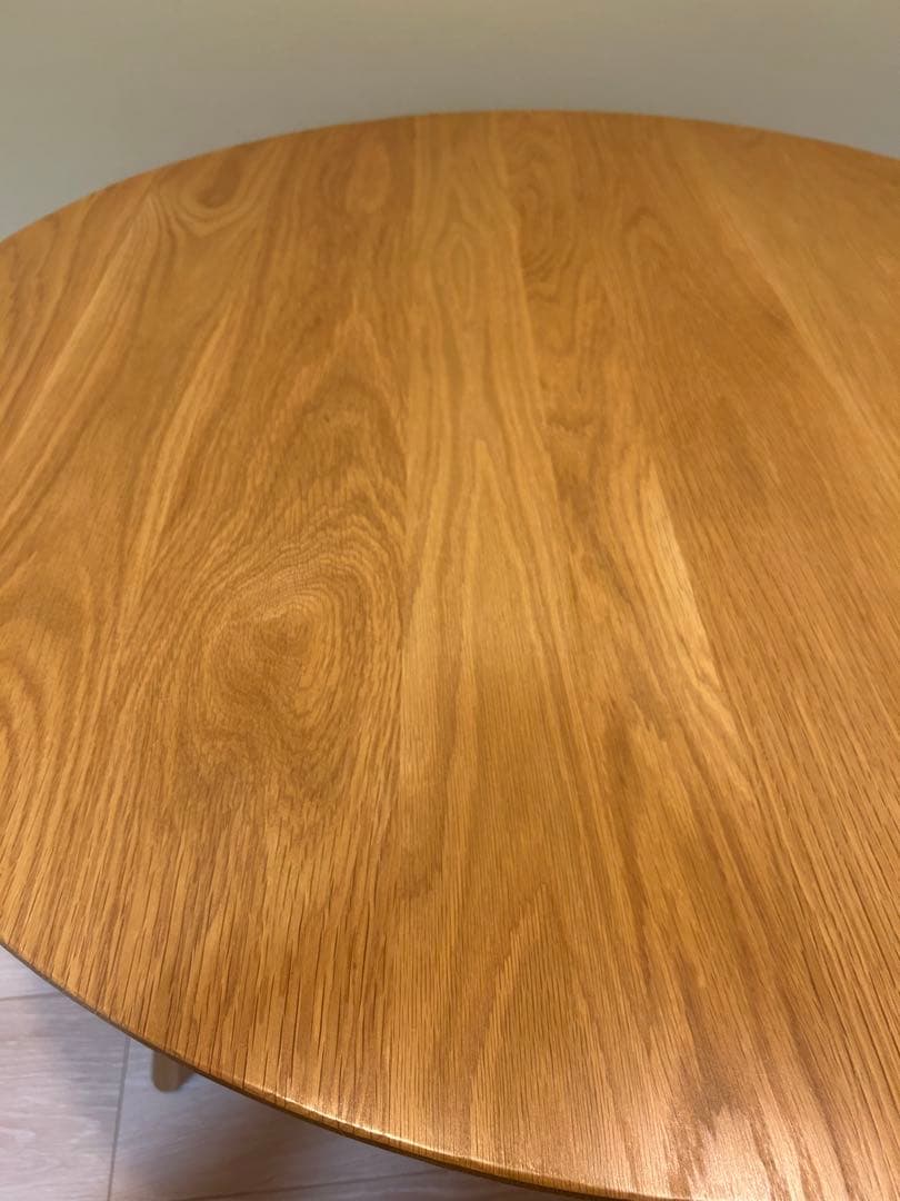 週末終了❣️リセノ100Φセンターテーブル リバー丸