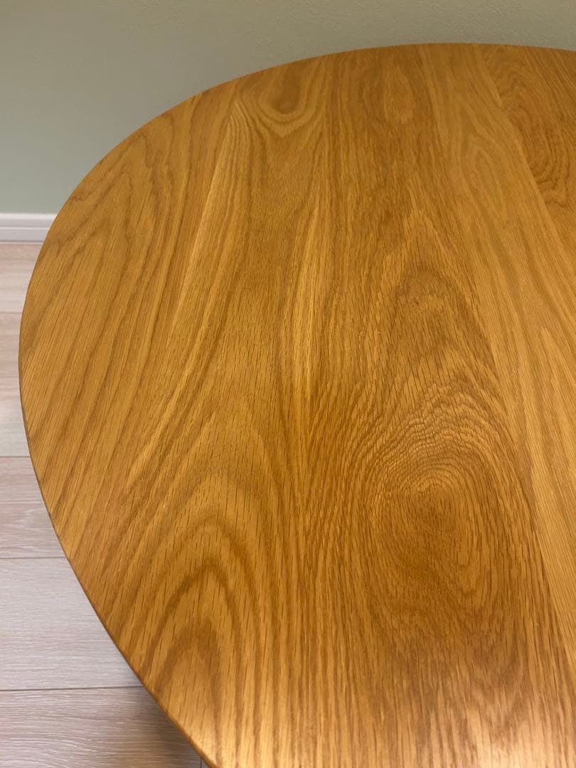 週末終了❣️リセノ100Φセンターテーブル リバー丸