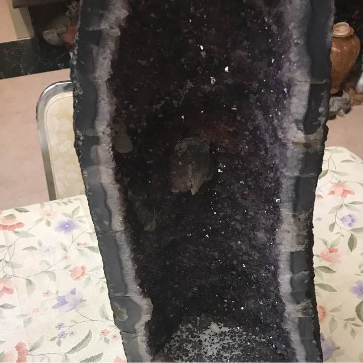 紫水晶 石  値下げ交渉可