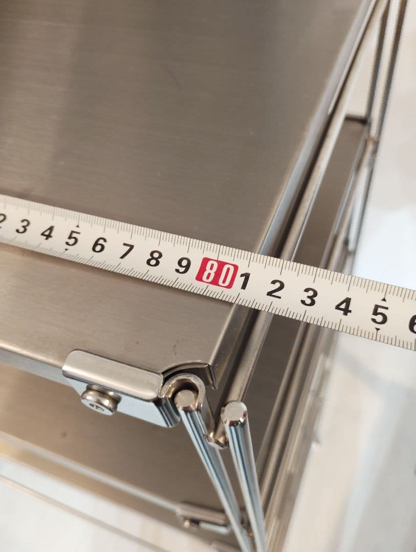 【IDさま】無印良品　ステンレスユニットシェルフ キッチン ラック