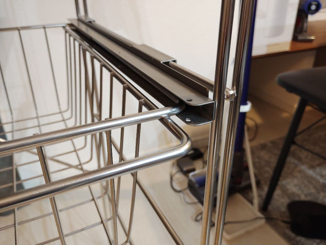 【IDさま】無印良品　ステンレスユニットシェルフ キッチン ラック