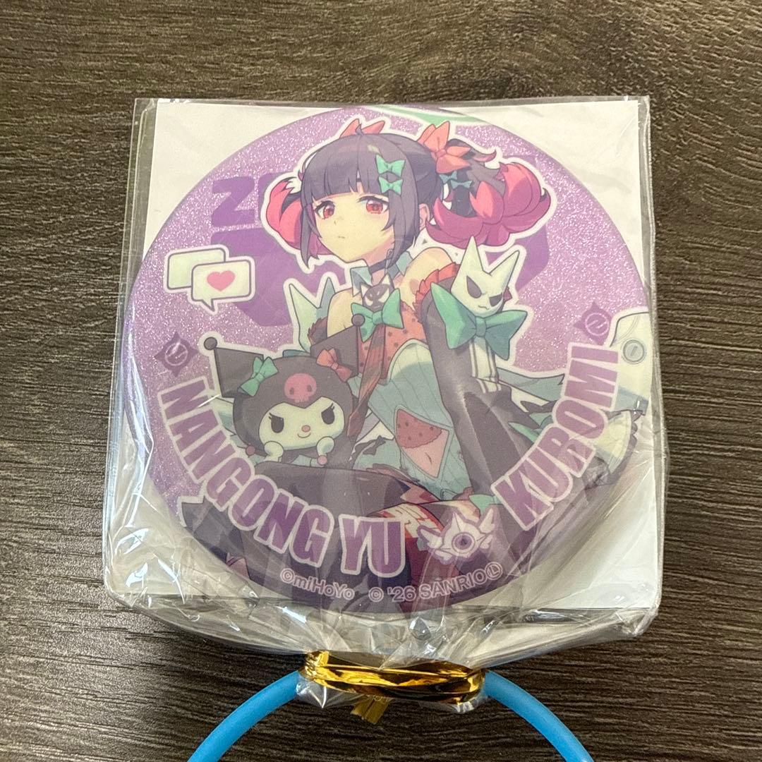 GIGO限定 ゼンレスゾーンゼロ×サンリオ 缶バッジ 南宮羽×クロミ - メルカリ
