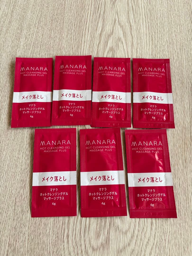 マナラ ホットクレンジングジェルマッサージプラス サンプル品7日分