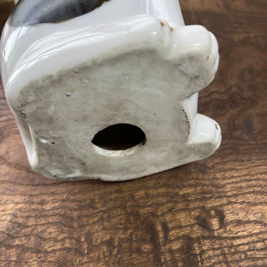 古瀬戸／招き猫／骨董／希少／縁起物／招き猫／ アンティーク／ヴィンテージ