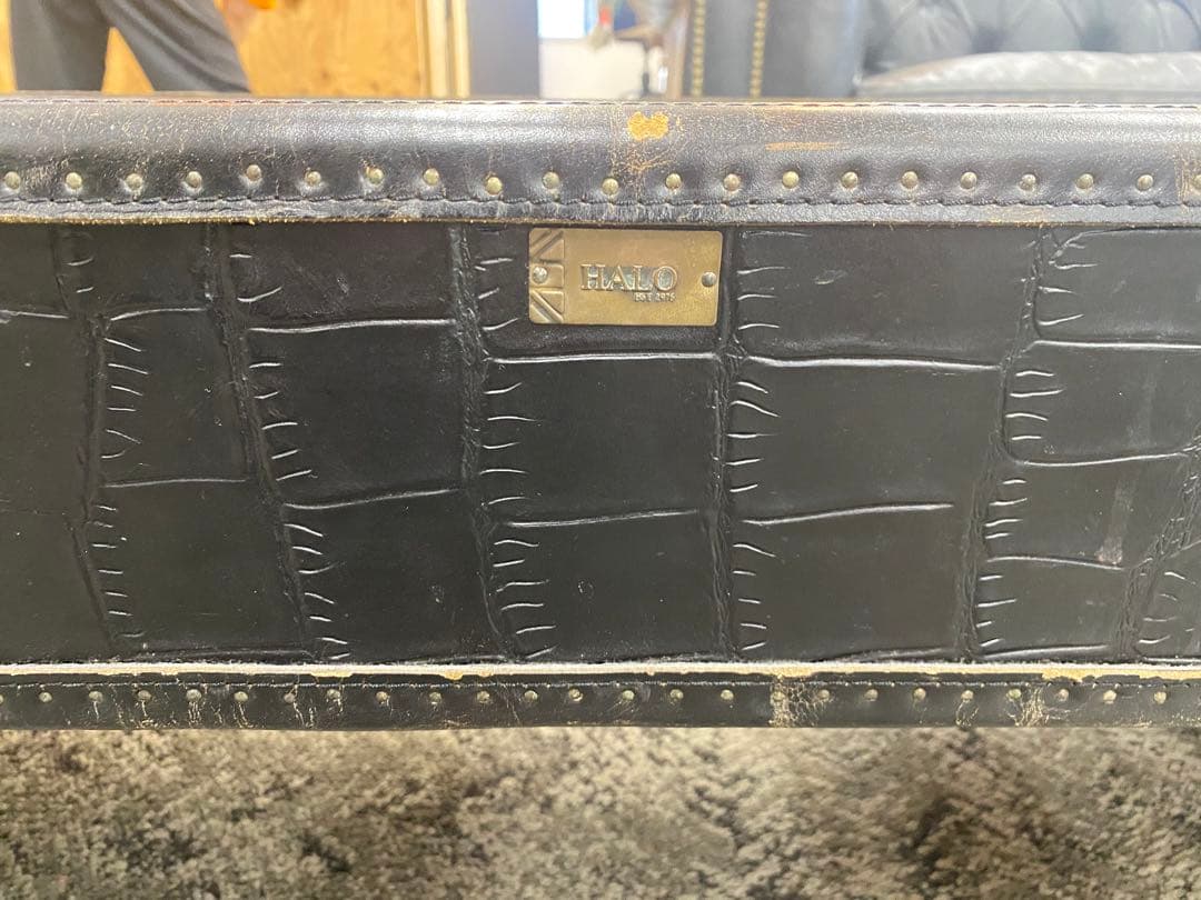 HALO クロコダイル調 センターテーブル(ビンテージ)