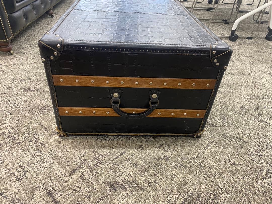 HALO クロコダイル調 センターテーブル(ビンテージ)