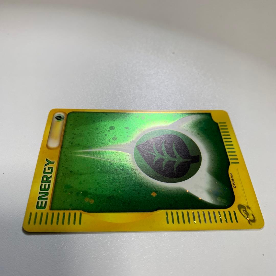 ポケモンカード エネルギー 緑　マクドナルド