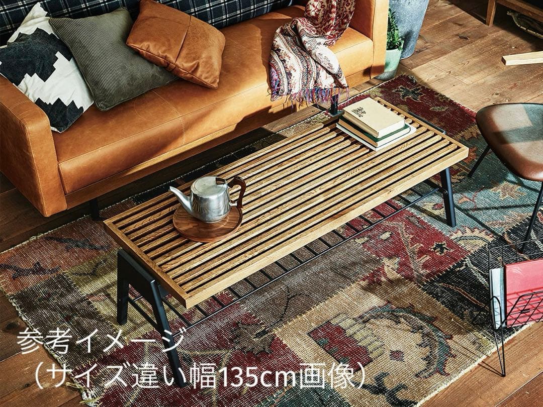 CRASH GATE/クラッシュゲート　ライド コーヒーテーブル 幅110cm