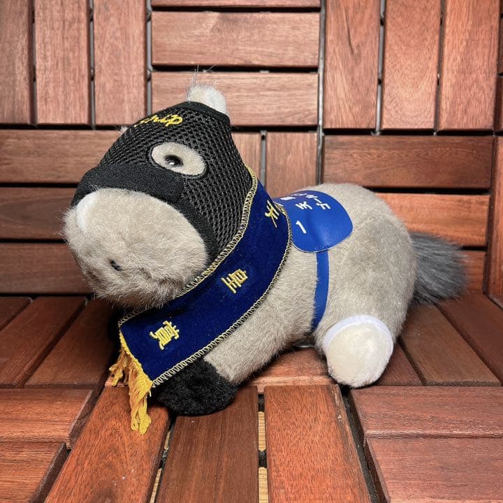 AVANTI製】ゴールドシップ avantiぬいぐるみ たてがみ 競馬 - メルカリ