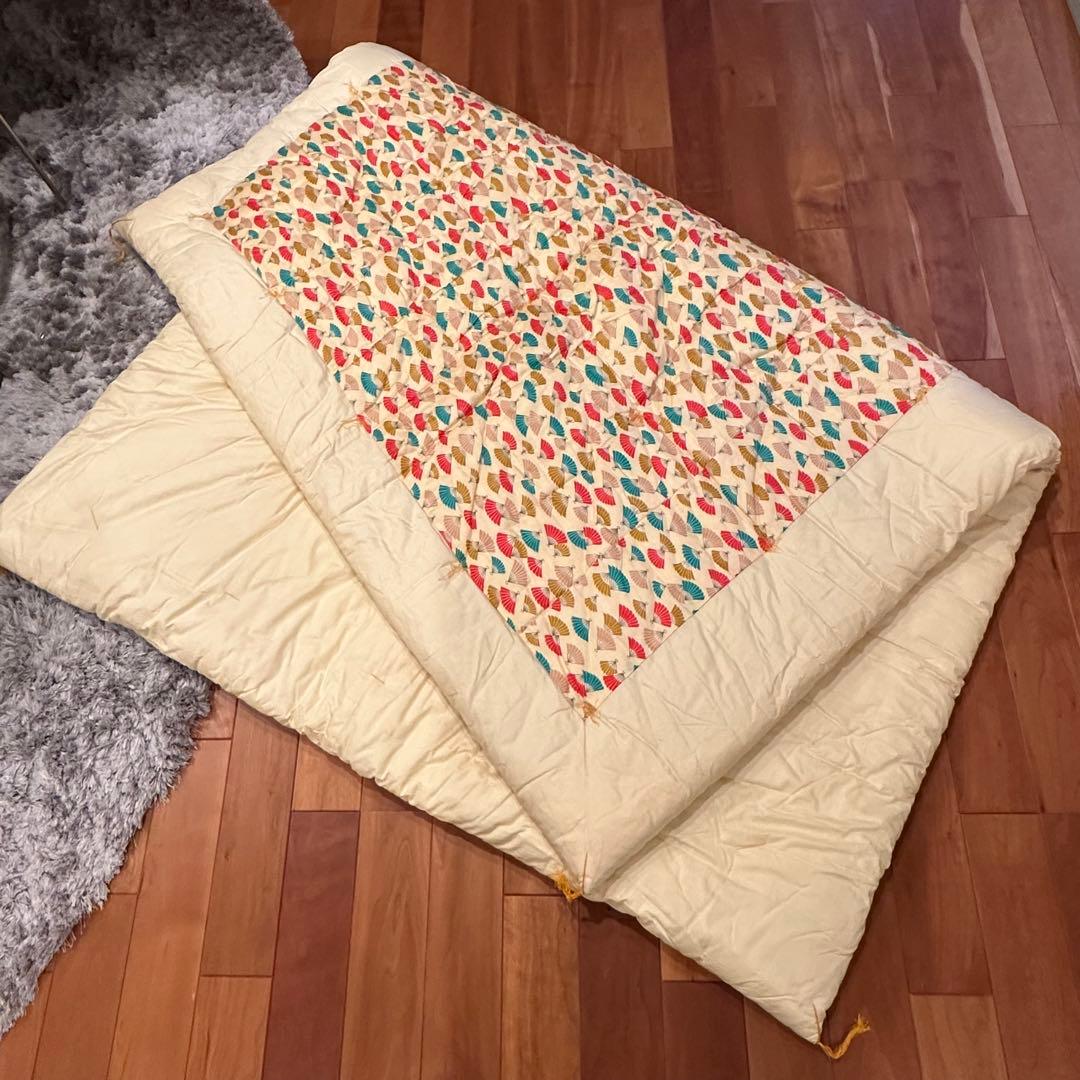 2組セット 敷布団2枚 掛け布団2枚 未使用 真綿 セット販売のみ 合計4枚