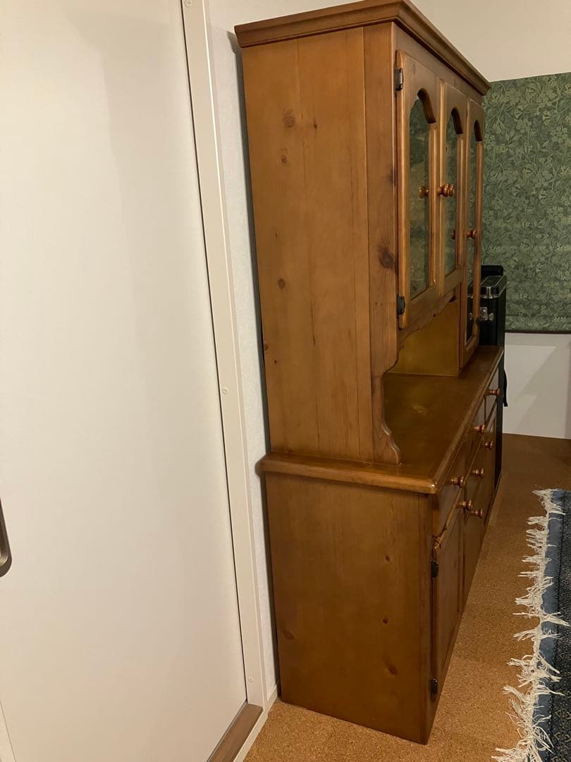 P*f様 コスガプロバンスシリーズ　食器棚　パイン無垢材　フレンチカントリー　送