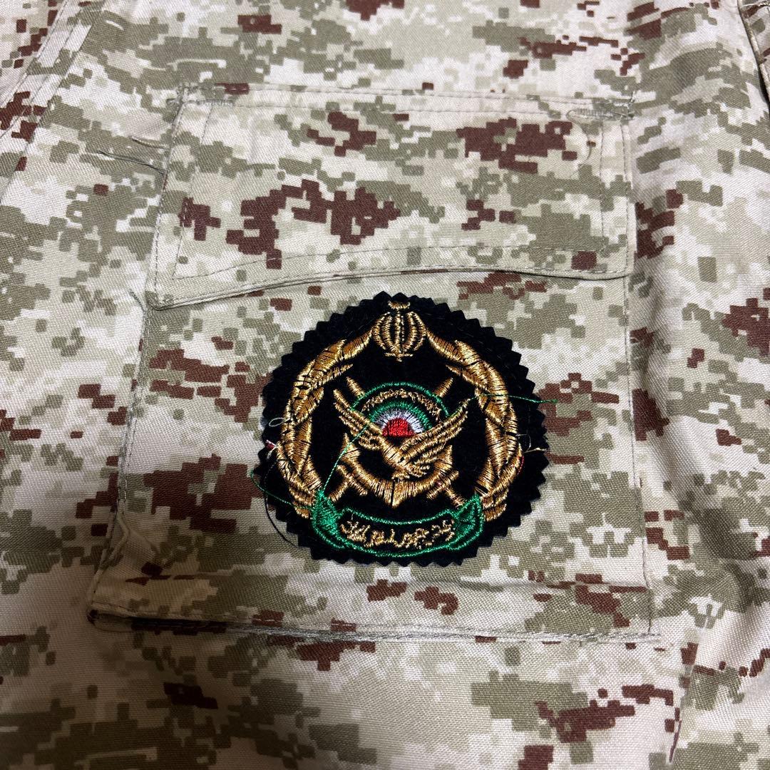 実物 イラン イラン陸軍 迷彩服 フルセット