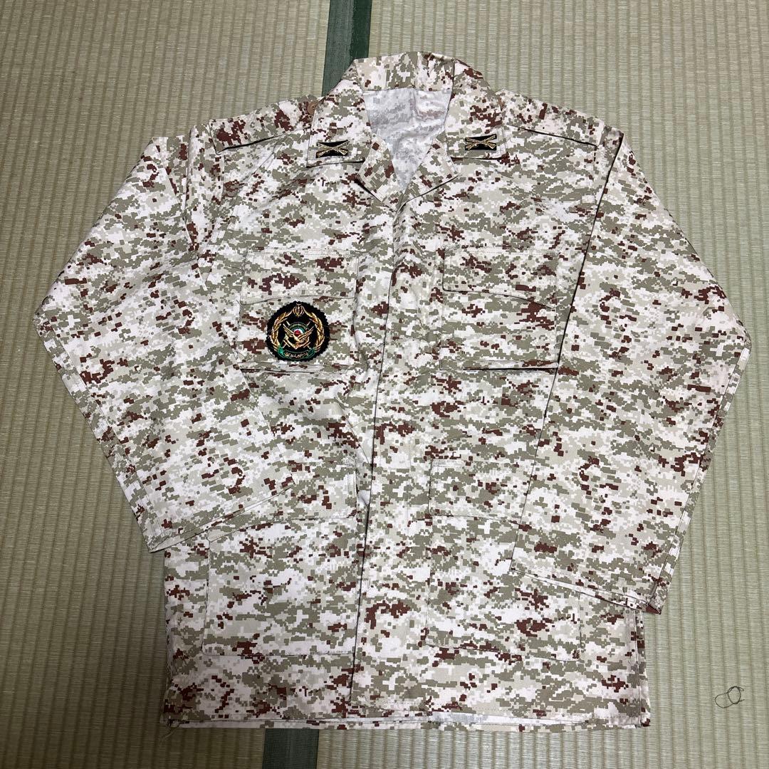 実物 イラン イラン陸軍 迷彩服 フルセット
