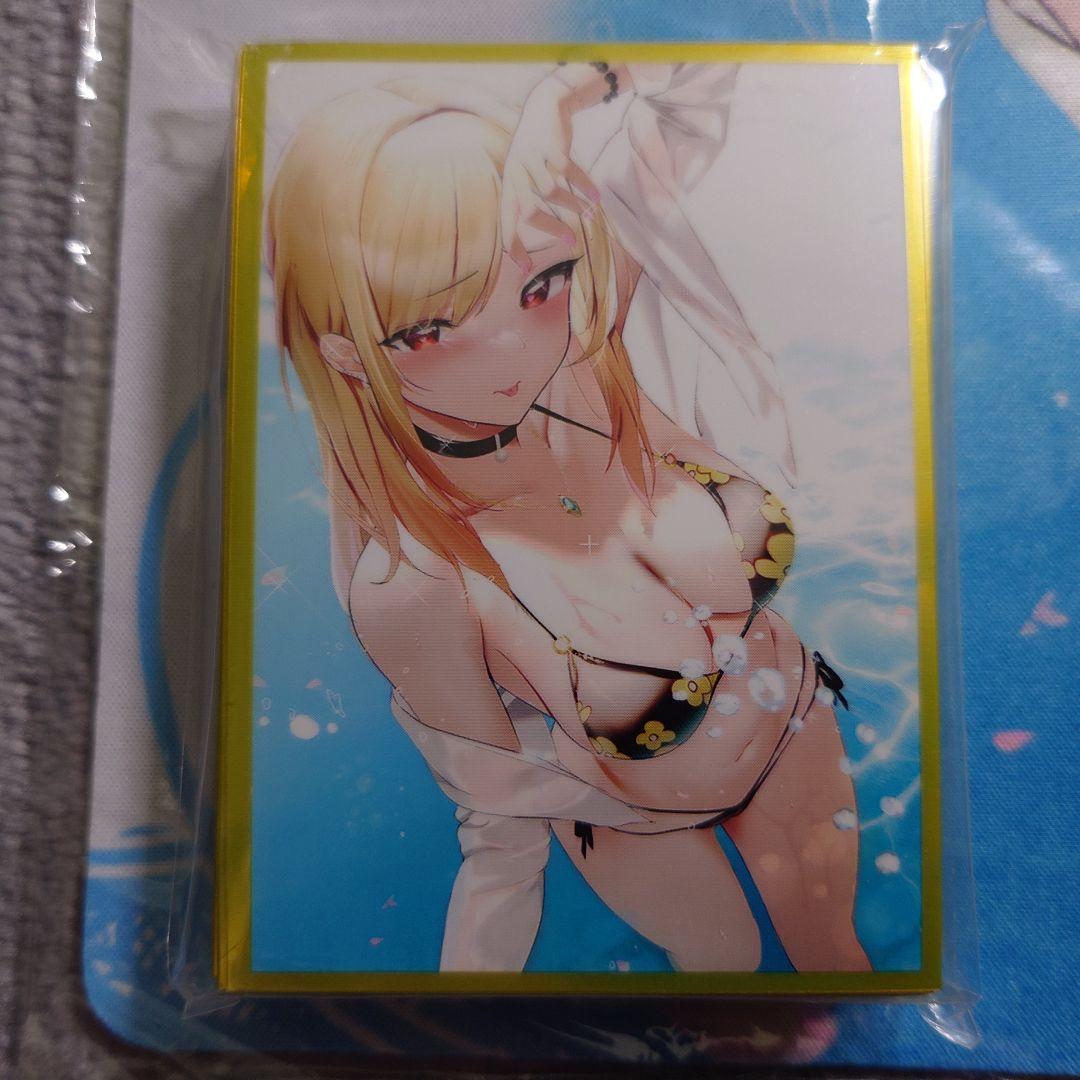 α2 着せ恋 ビキニ&舌&水しぶき 喜多川海夢 スリーブ&プレイマット