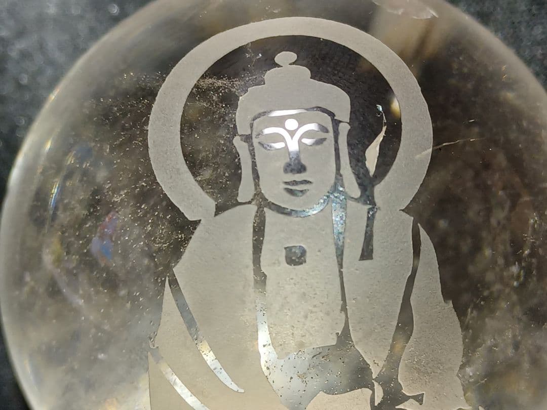⭐天然水晶観音様手彫り⭐