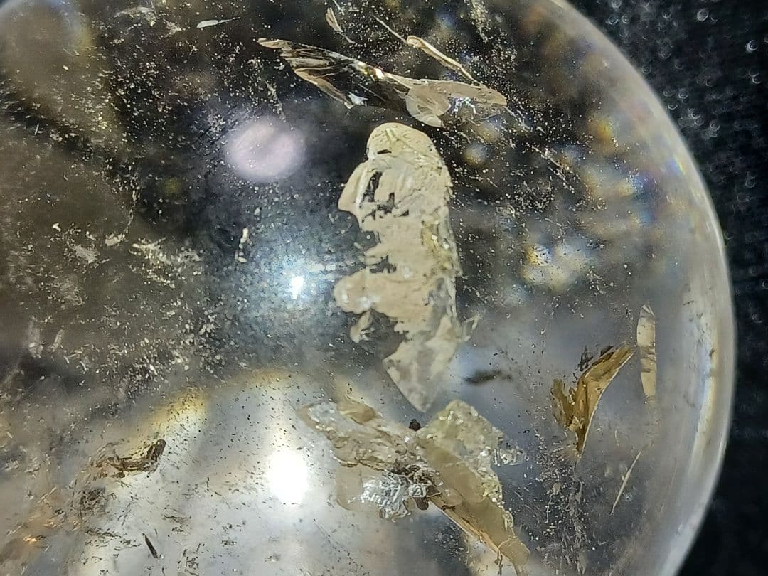 ⭐天然水晶観音様手彫り⭐