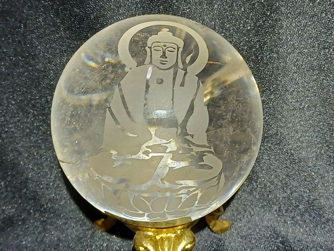 ⭐天然水晶観音様手彫り⭐