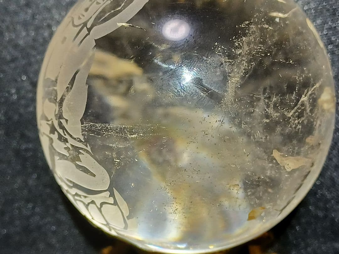 ⭐天然水晶観音様手彫り⭐