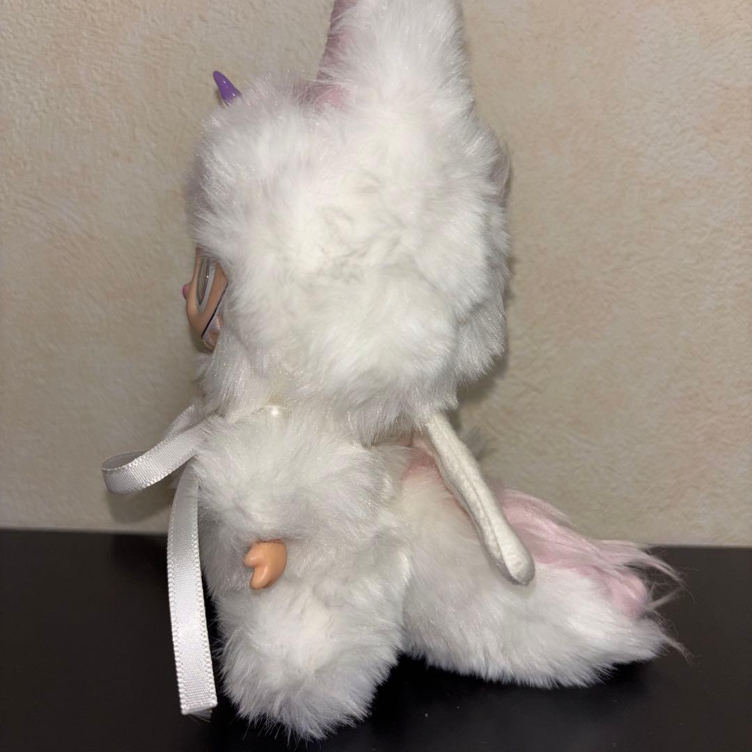 ラブブ LABUBU zimomo ジモモ ぬいぐるみ ピンク 白 - メルカリ