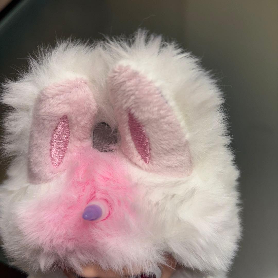 ラブブ LABUBU zimomo ジモモ ぬいぐるみ ピンク 白 - メルカリ