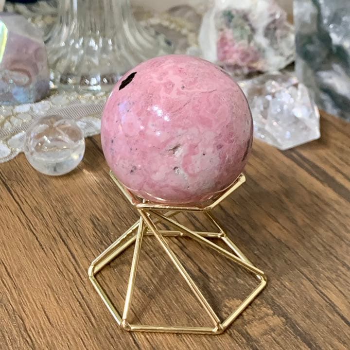 レアカラー！　ロードナイトスフィア　ペルー産　天然石