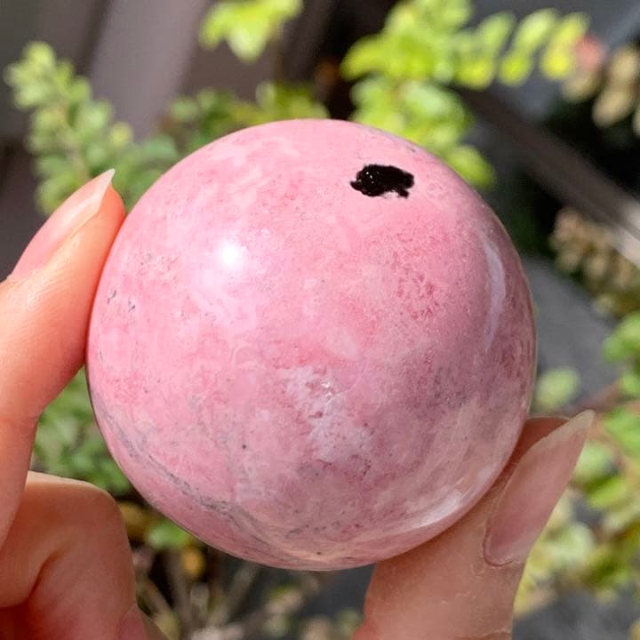 レアカラー！　ロードナイトスフィア　ペルー産　天然石