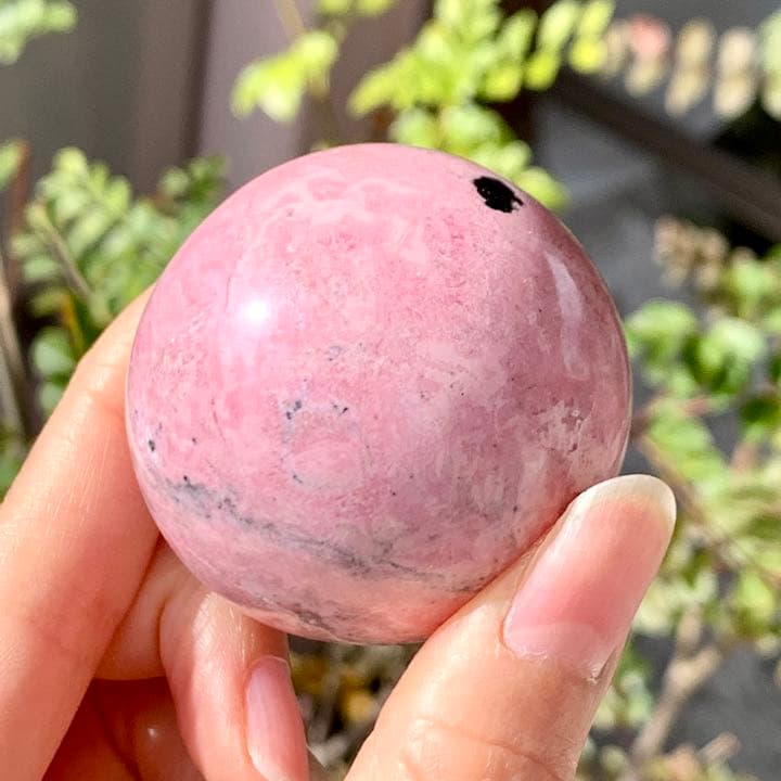 レアカラー！　ロードナイトスフィア　ペルー産　天然石