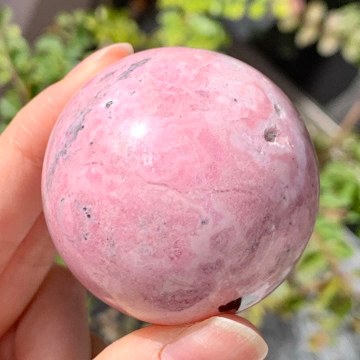 レアカラー！　ロードナイトスフィア　ペルー産　天然石