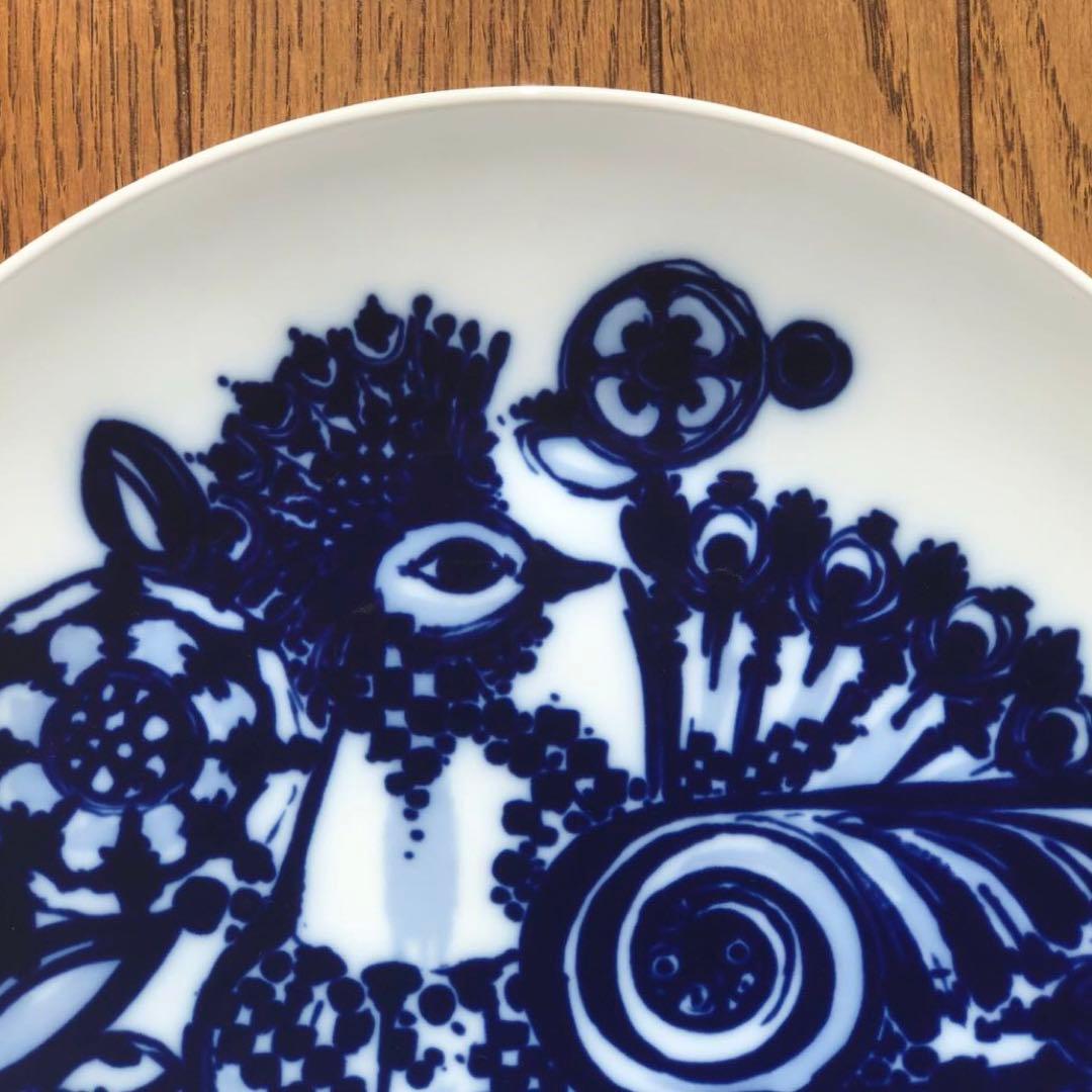 ローゼンタール 絵皿　大皿　ヴョルン・ウィンブラッド　スタジオライン　未使用