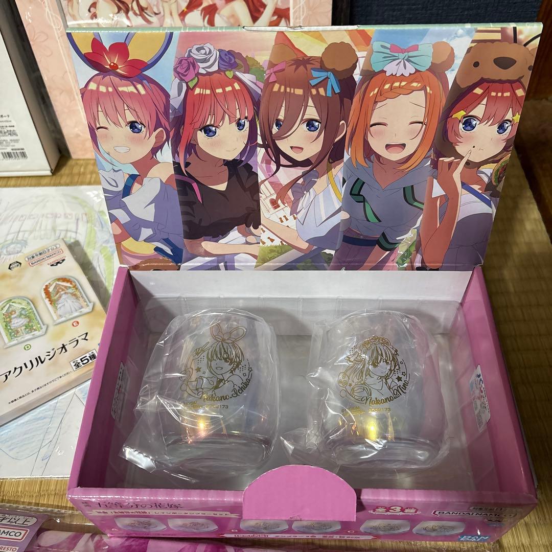 五等分の花嫁グッズセット（中野二乃グッズ多め）