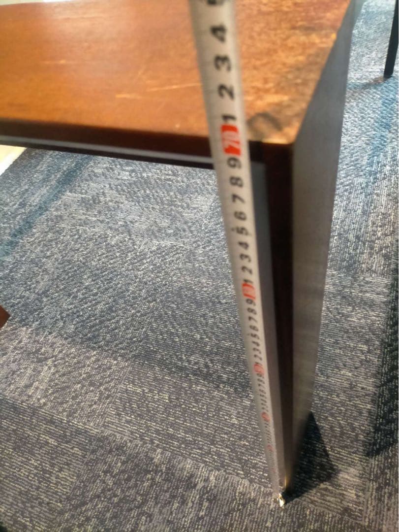 ガラス天板 木製脚 テーブル　ダイニングテーブルのみ