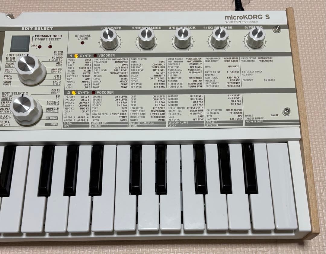 完全動作美品 KORG microKORG S