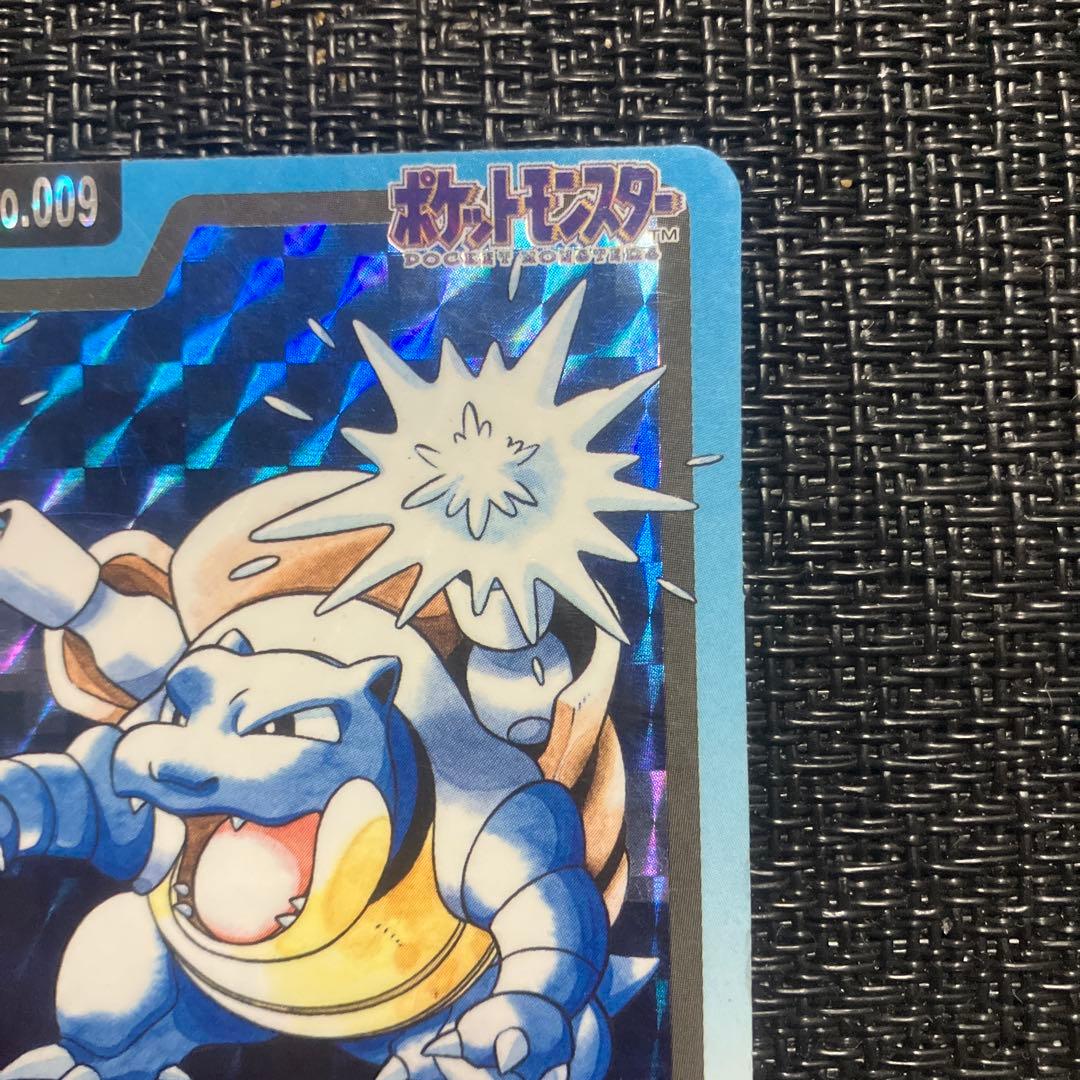 バンダイ ポケモン カードダス4弾 カメックス(キラ) No.009 ① - メルカリ