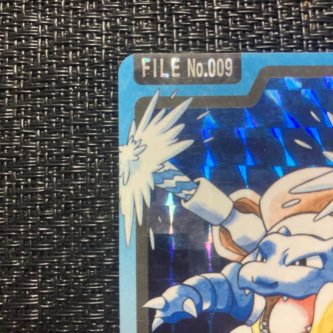 バンダイ ポケモン カードダス4弾 カメックス(キラ) No.009 ① - メルカリ