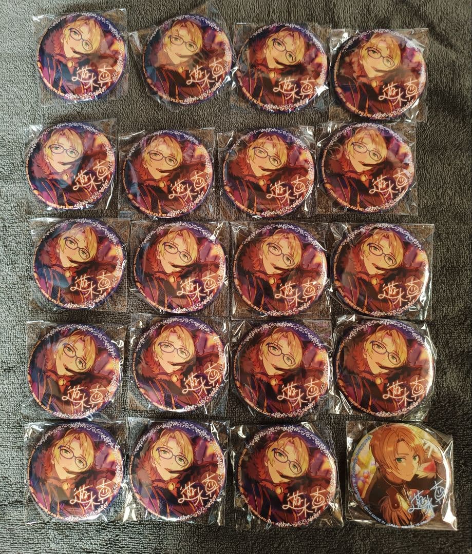 遊木真　バラエティ缶バッジ　バラ缶　フレームイン　フレ缶　ホラハロ　あんスタ