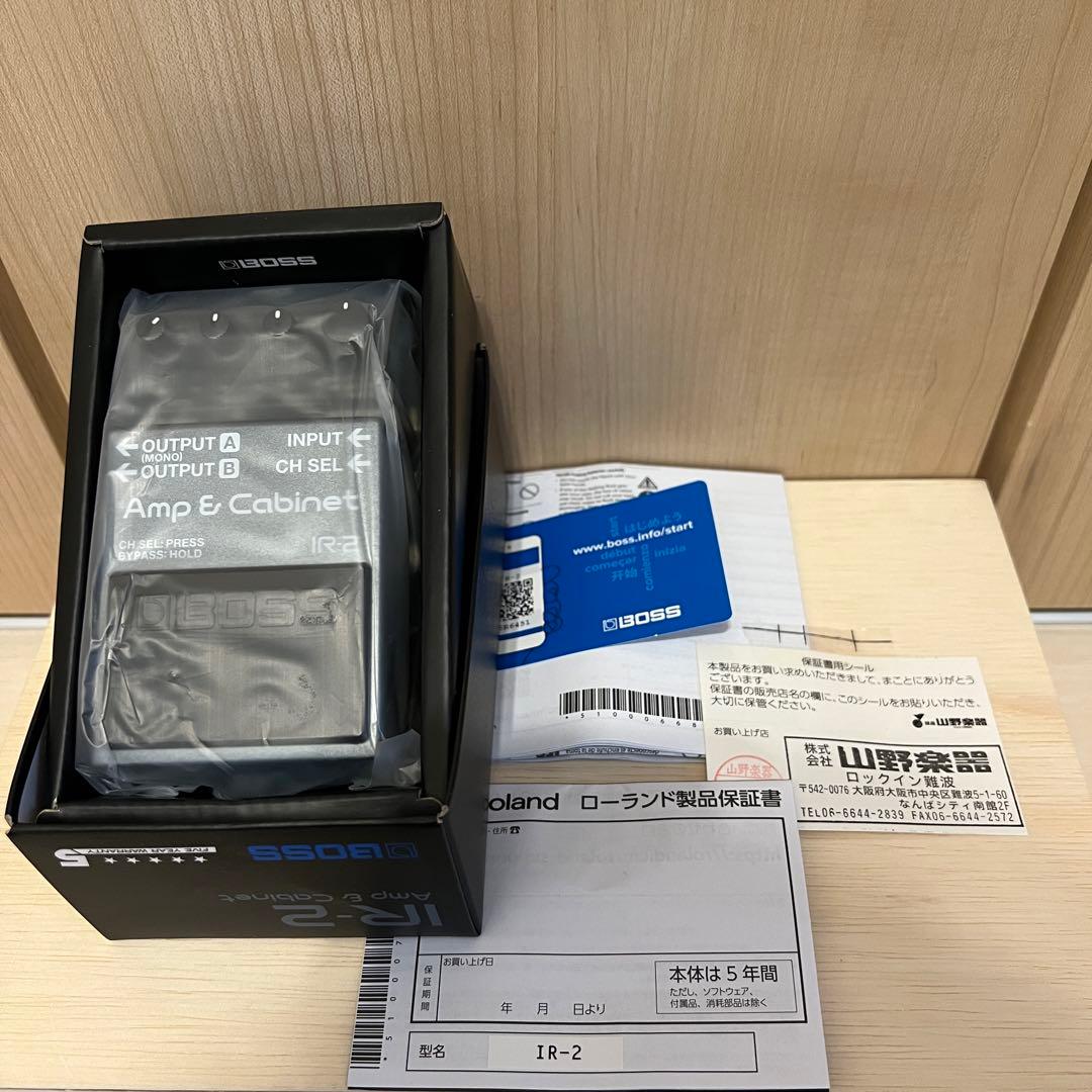 BOSS IR-2 Amp&Cabinet アンプシミュレーター