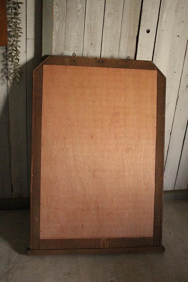 Y*Y様 アンティーク　大型の木枠ミラー