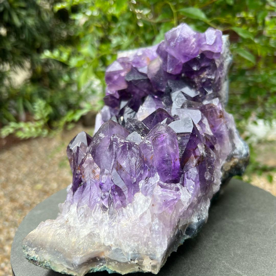 ✳✨大型美紫ハイパワー✨最強浄化や魔除けに✨アメジストクラスター 天然石 原石