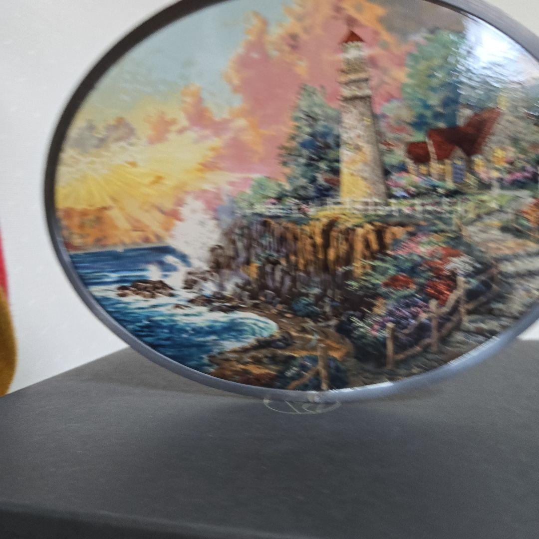 トーマスキンケード　ヴィンテージステンドグラス平和の光【新品】