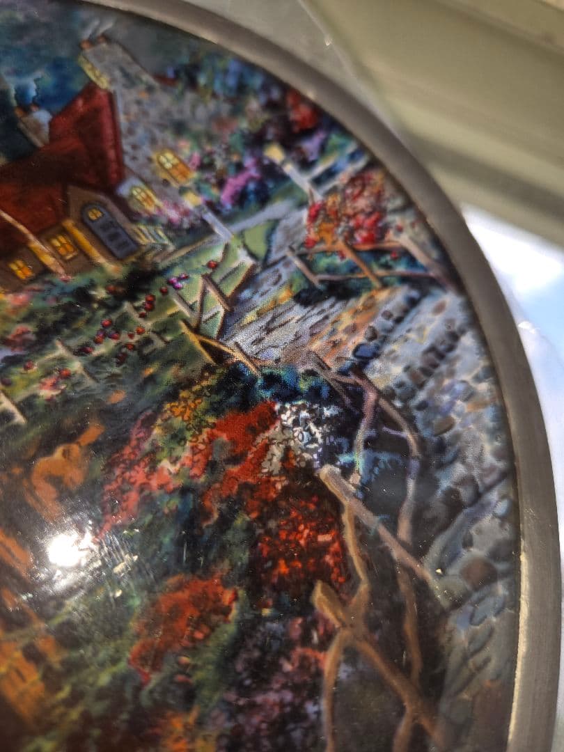 トーマスキンケード　ヴィンテージステンドグラス平和の光【新品】