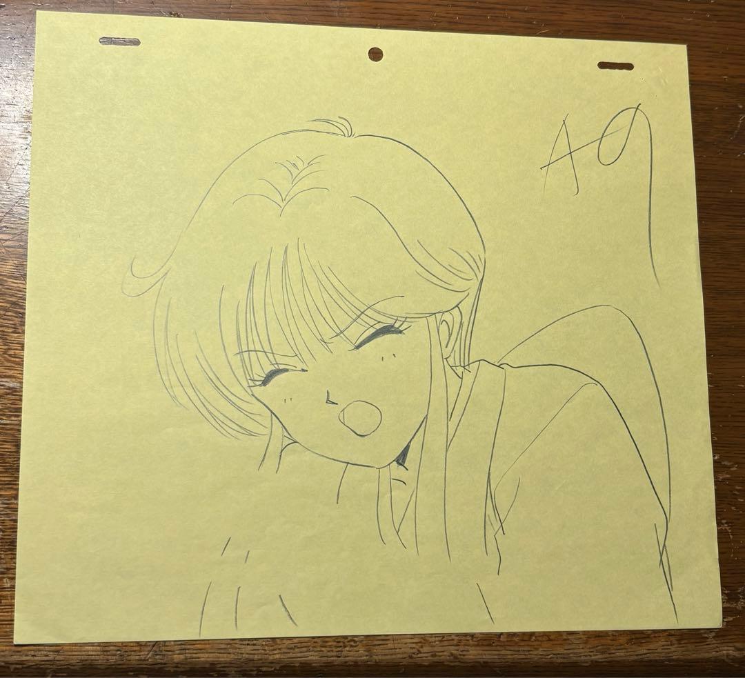 地獄先生　ぬーべー　ゆきめ　セル画　アニメ直筆　レイアウト