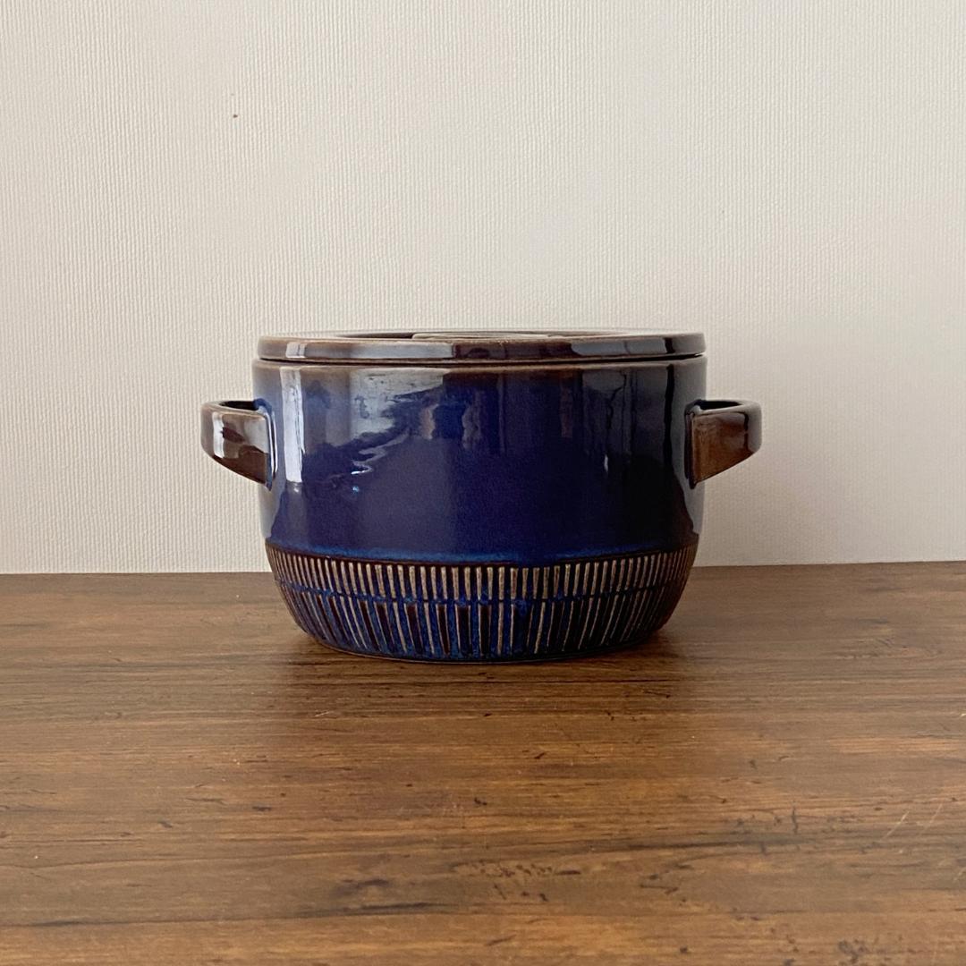 Gefle ゲフレ cosmos コスモス 蓋付 両手鍋 ブルー 青 北欧